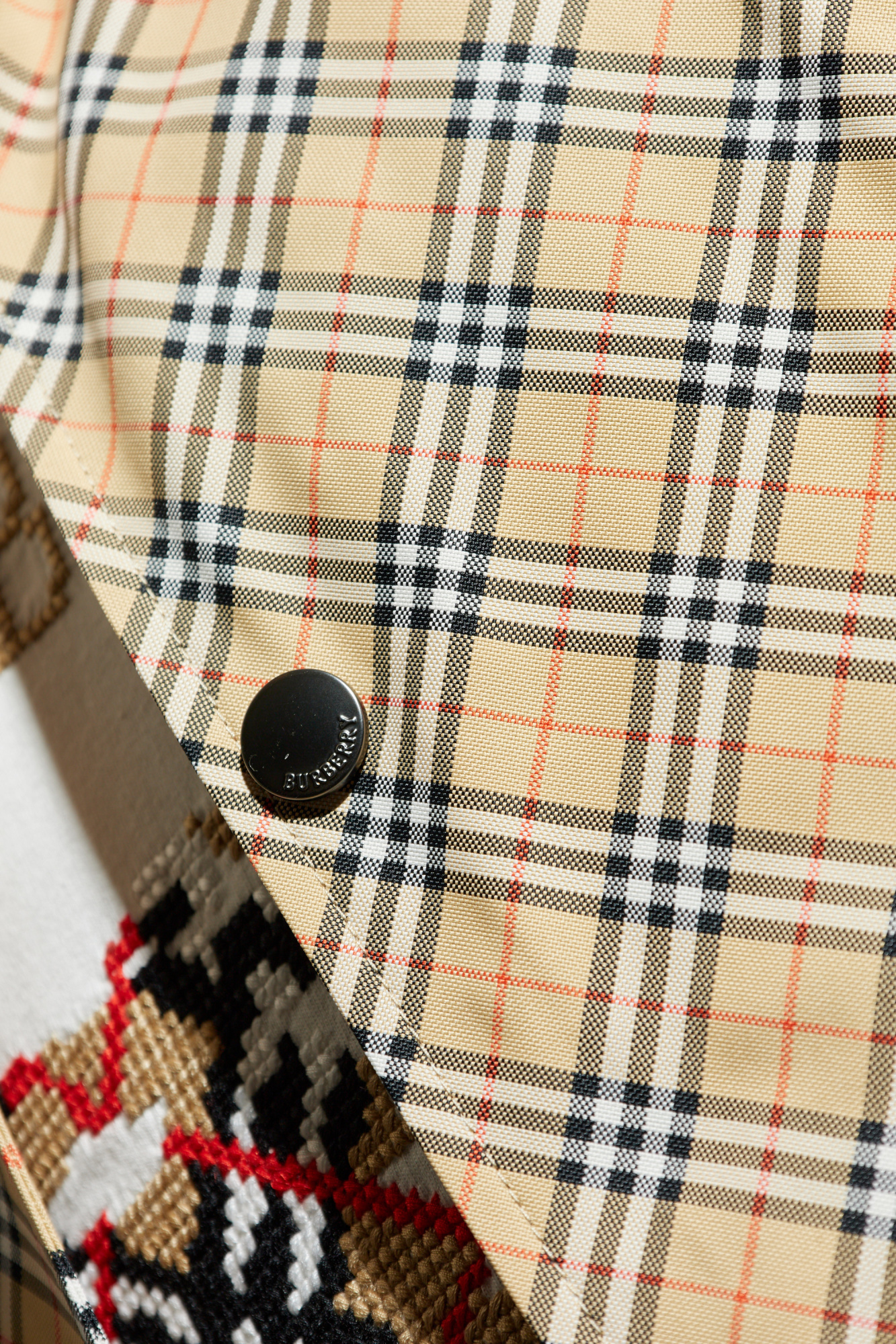 Beige Plaid jacket Burberry - Vitkac AS